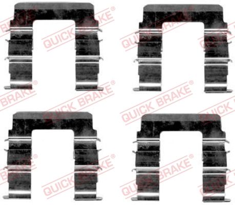 QUICK BRAKE Комплектующие, колодки дискового тормоза 109-1615